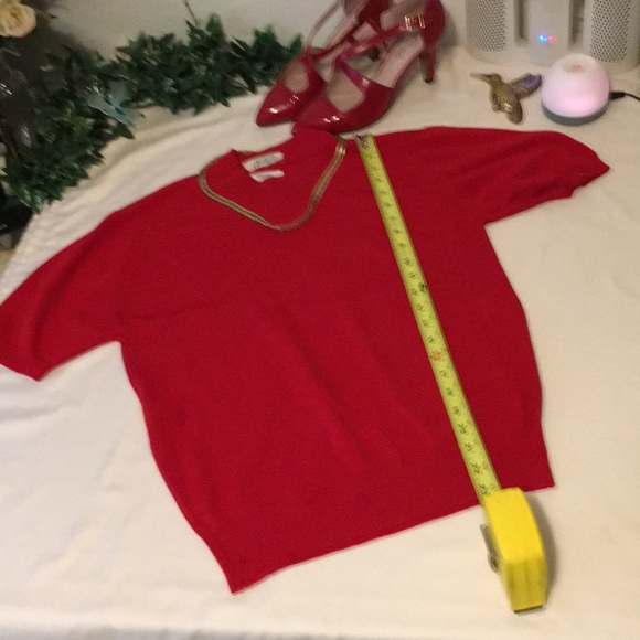 Hannys Peerless Red Lowrider Turtleneck Top - Picture 5 of 7
